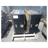 2 BLACK TOOL  BOXES