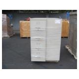 PALLET WITH FILING CABINETS