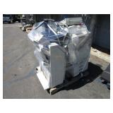 A PALLET OF ASSORTED PRINTERS & MONITORS