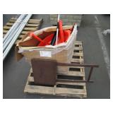 DISASSEMBLED CEMENT MIXER