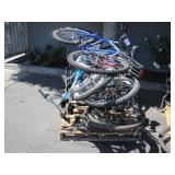 PALLET OF ASSORTED BICYCLES