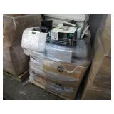 A PALLET OF ASSORTED PRINTERS & TELEPHONES
