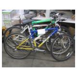 LOT OF MOUNTAIN BIKES
