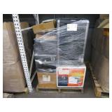 A PALLET OF ASSORTED OFFICE MACHINES