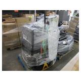 A PALLET WITH ASSORTED HOUSEHOLD ITEMS