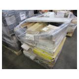 A PALLET WITH ASSORTED ELECTRONIC ITEMS