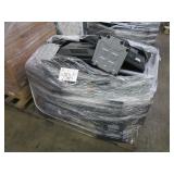 A PALLET WITH MONITORS