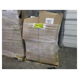 A PALLET WITH OFFICE TELEPHONES