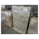 A PALLET WITH AUDIO SYSTEM