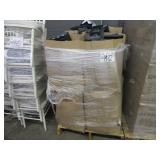 A PALLET WITH OFFICE TELEPHONES