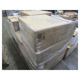 A PALLET WITH ASSORTED FURNITURE