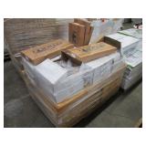 A PALLET WITH AUTOMOTIVE BRAKES