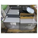 A PALLET WITH COMPUTERS