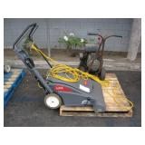 PALLET WITH JAVELIN 28 FLOOR CLEANER & BLOWER