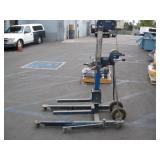 BLUE EQUIPMENT HOIST