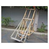 YELLOW HEAVY EQUIPMENT DOLLY