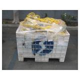 CRATE OF STRING WORK LIGHTS