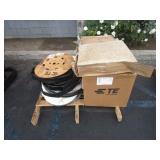 A PALLET OF ASSORTED HEAVY WALL SHRINK TUBING