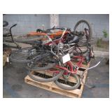 LOT OF ASSORTED BICYCLES