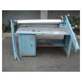 BLUE WORK TABLE