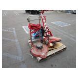 A PALLET WITH ASSORTED POWER TOOLS