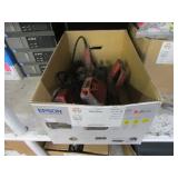BOX WITH ASSORTED POWER TOOLS