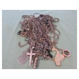 1 BAG W/NECKLACES