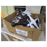 BOX WITH ASSORTED DRONES