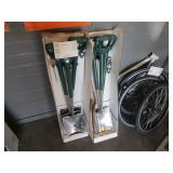 STAINLESS STEEL SHOVELS & FORKS