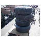 4 CHEVY TRUCK TIRES