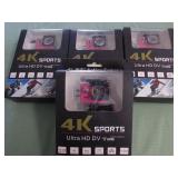 1 LOT W/4K WIFI 1080P ACTION CAMERA