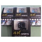 1 LOT W/4K WIFI 1080P ACTION CAMERA