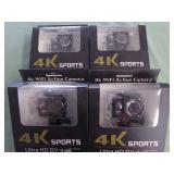 1 LOT W/4K WIFI 1080P ACTION CAMERA