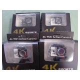 1 LOT W/4K WIFI 1080P ACTION CAMERA
