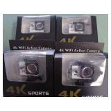 1 LOT W/4K WIFI 1080P ACTION CAMERA