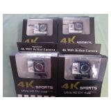 1 LOT W/4K WIFI 1080P ACTION CAMERA