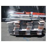 PALLET OF CONSTRUCTION ROAD SIGNS