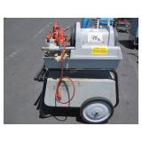 RIDGID PIPE THREADING MACHINE WITH CENTER LOCK