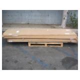PALLET WITH HAMPTON BAY DOOR PANELS