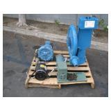 PALLET WITH INDUSTRIAL MOTORS & PUMPS