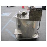 STAINLESS STEEL INDUSTRIAL MIXING CONTAINER