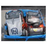 2 HUSQVARNA HU 700F LAWN MOWERS
