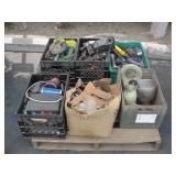 LOT OF MISCELLANEOUS SHOP TOOLS