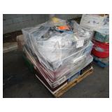 PALLET WITH MISCELLANEOUS ITEMS