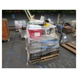 PALLET WITH MISCELLANEOUS ITEMS