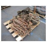 PALLET WITH LIFE STOCK & HARNESSES