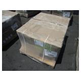 PALLET WITH GLAZED CERAMIC TILES
