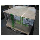 PALLET WITH GLAZED CERAMIC TILES