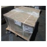 PALLET WITH GLAZED CERAMIC TILES