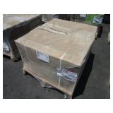 PALLET WITH GLAZED CERAMIC TILES